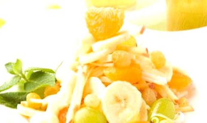 Банановый салат