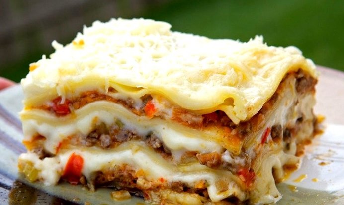 Лазанья с мясом
