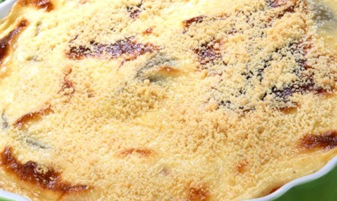 Запеканка из сухарей с морковью