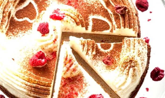 Имбирный торт с кремом из маскарпоне