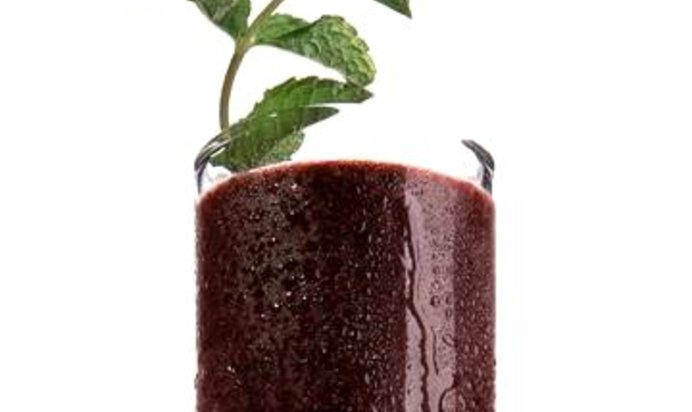 Джулеп с ежевикой