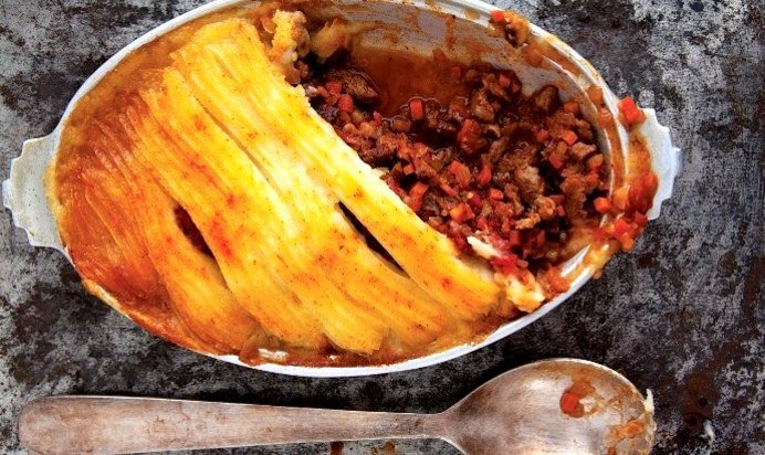 Картофельная запеканка с мясом