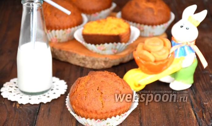 Морковные маффины