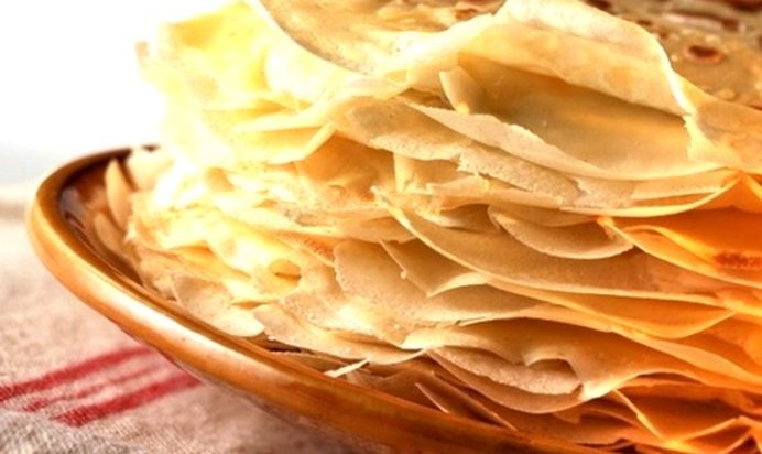 Блинчики на сливках и сметане