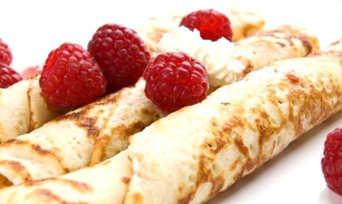 Блинчики на сливках