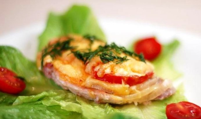 Запеканка со свининой в мультиварке