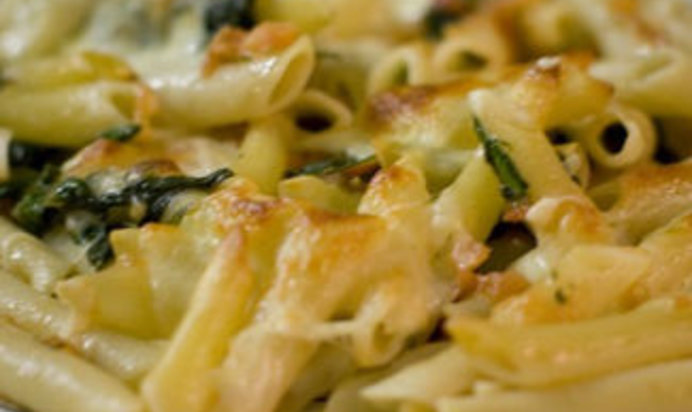 Запеканка из пасты