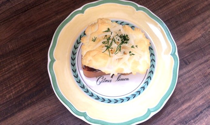 Яичница в духовке