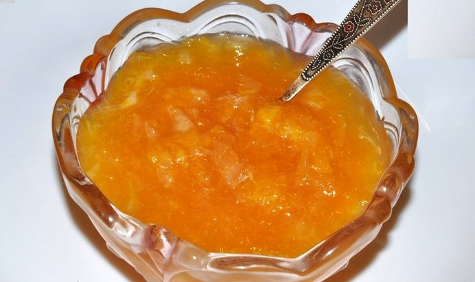 Апельсиновое варенье в хлебопечке