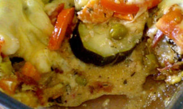 Овощная запеканка по-гречески