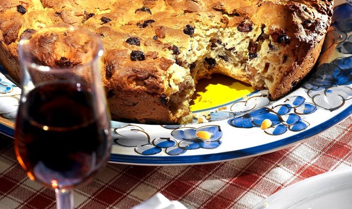 Сладкий генуэзский хлеб