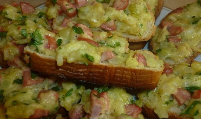 Бутерброды к завтраку