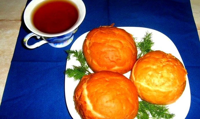 Горячие бутерброды с рыбой