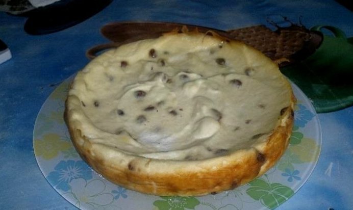 Творожная запеканка в мультиварке