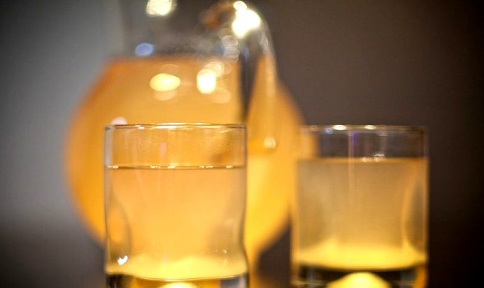 Компот из ревеня