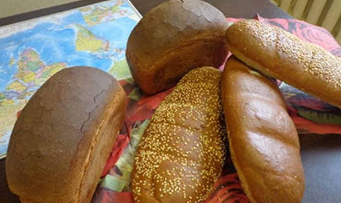 Калмыцкий хлеб из муки Тритикале