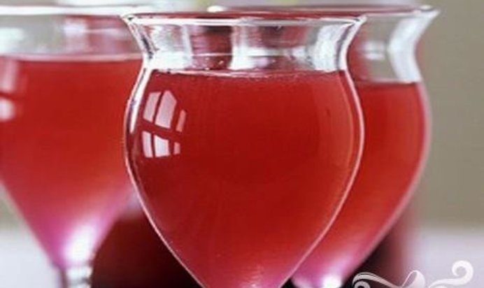 Клюквенный морс с медом