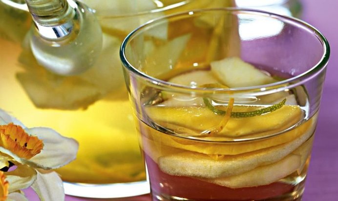 Пунш из белого вина