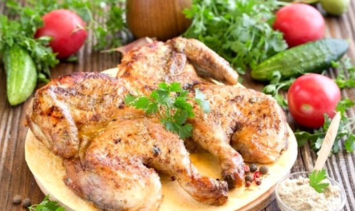 Цыпленок под соусом