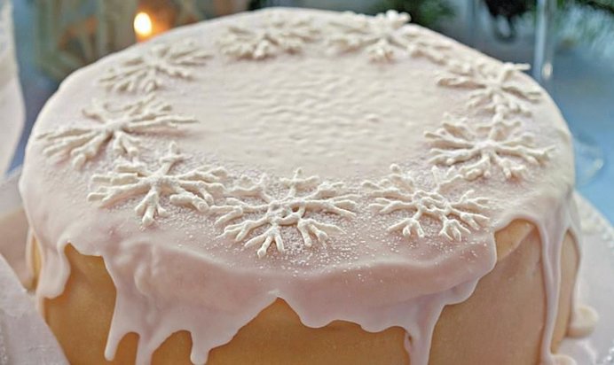 Снежный торт