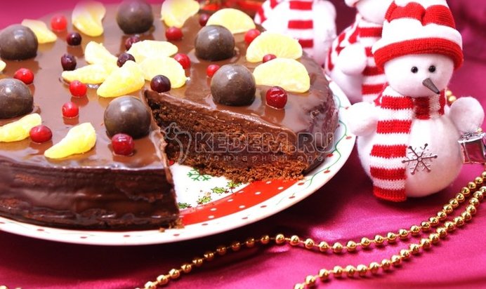 Торт «Шоколадный праздник»