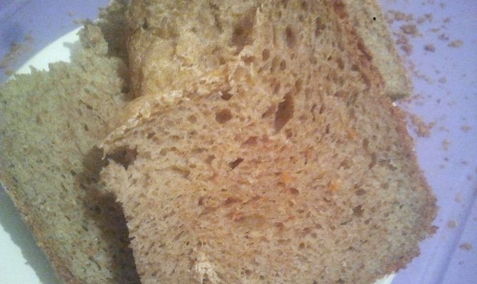 Цельнозерновой хлеб в хлебопечке