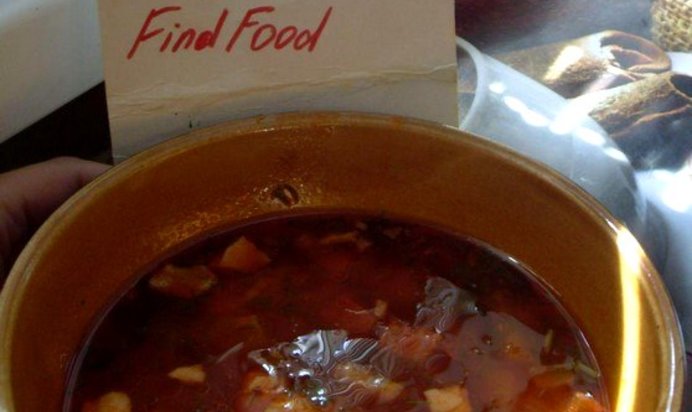 Солянка с копченостями