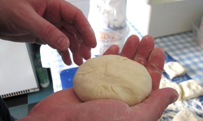 Тесто для беляшей в хлебопечке Мулинекс