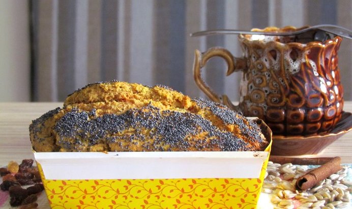 Кукурузный хлеб с мёдом