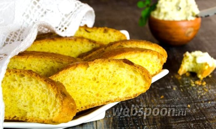 Мятно-апельсиновый хлеб с мятным маслом