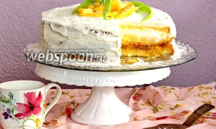 Торт «Пина-колада»