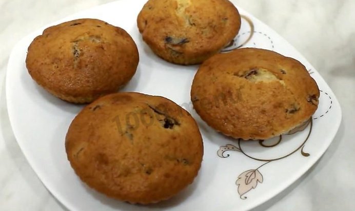 Кексы с бразильским орехом