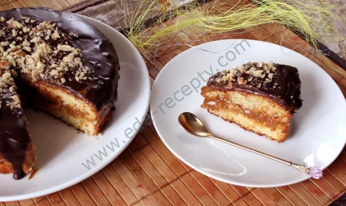 Торт медовый бисквит