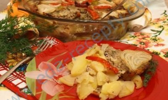 Тавая - картофельная запеканка с фаршем