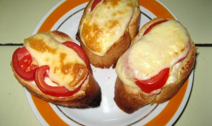 Горячие бутерброды в микроволновке