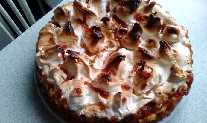 Банановый торт «Слеза ангела»