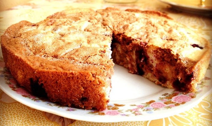 Кекс мраморный