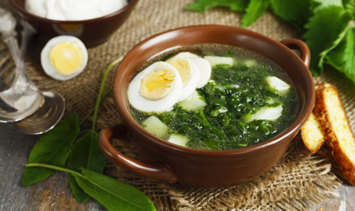 Щи из щавеля