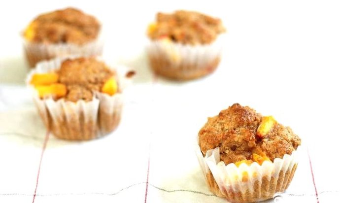 Персиковые маффины