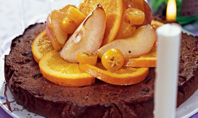 Рождественский кекс