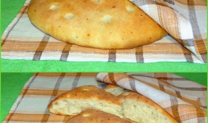 Фокачча с луком