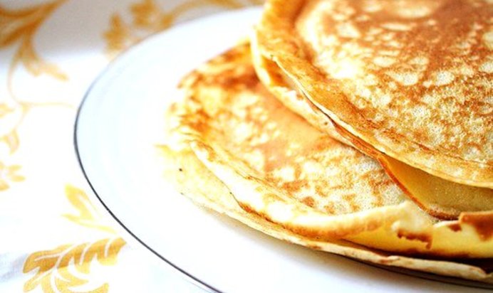 Тонкие блинчики на воде