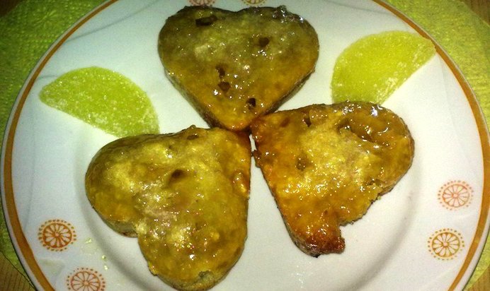 Кексы мармеладные