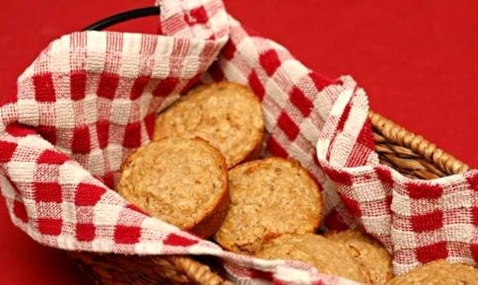 Овсяные маффины с изюмом