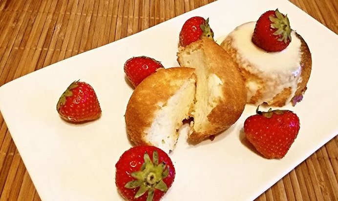 Порционные запеканки из простокваши