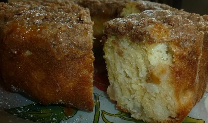 Голландский яблочный кекс