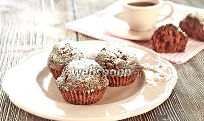 Маффины с какао