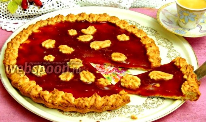 Шиповниковый торт по-линцски