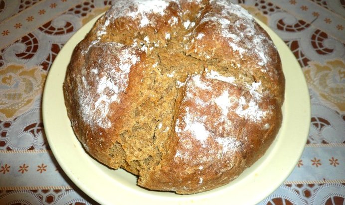 Ржаной содовый хлеб