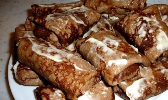 Блины из печени